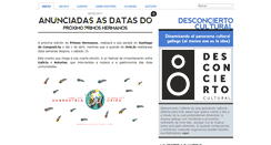 Desktop Screenshot of desconciertocultural.com